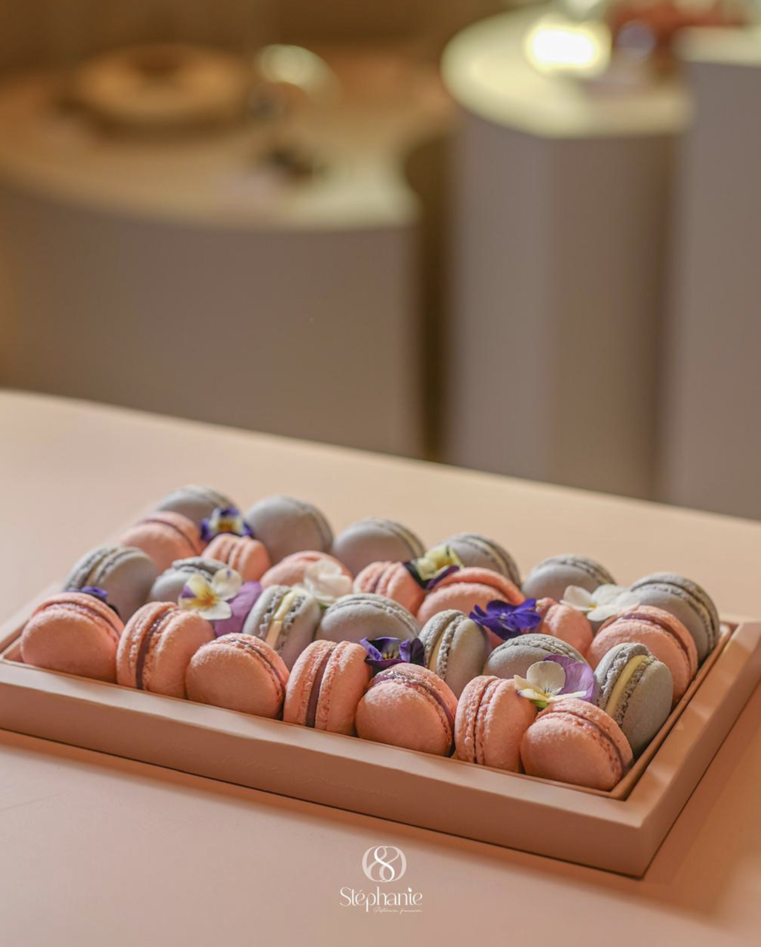 Boîte de macarons (24 pièces)
