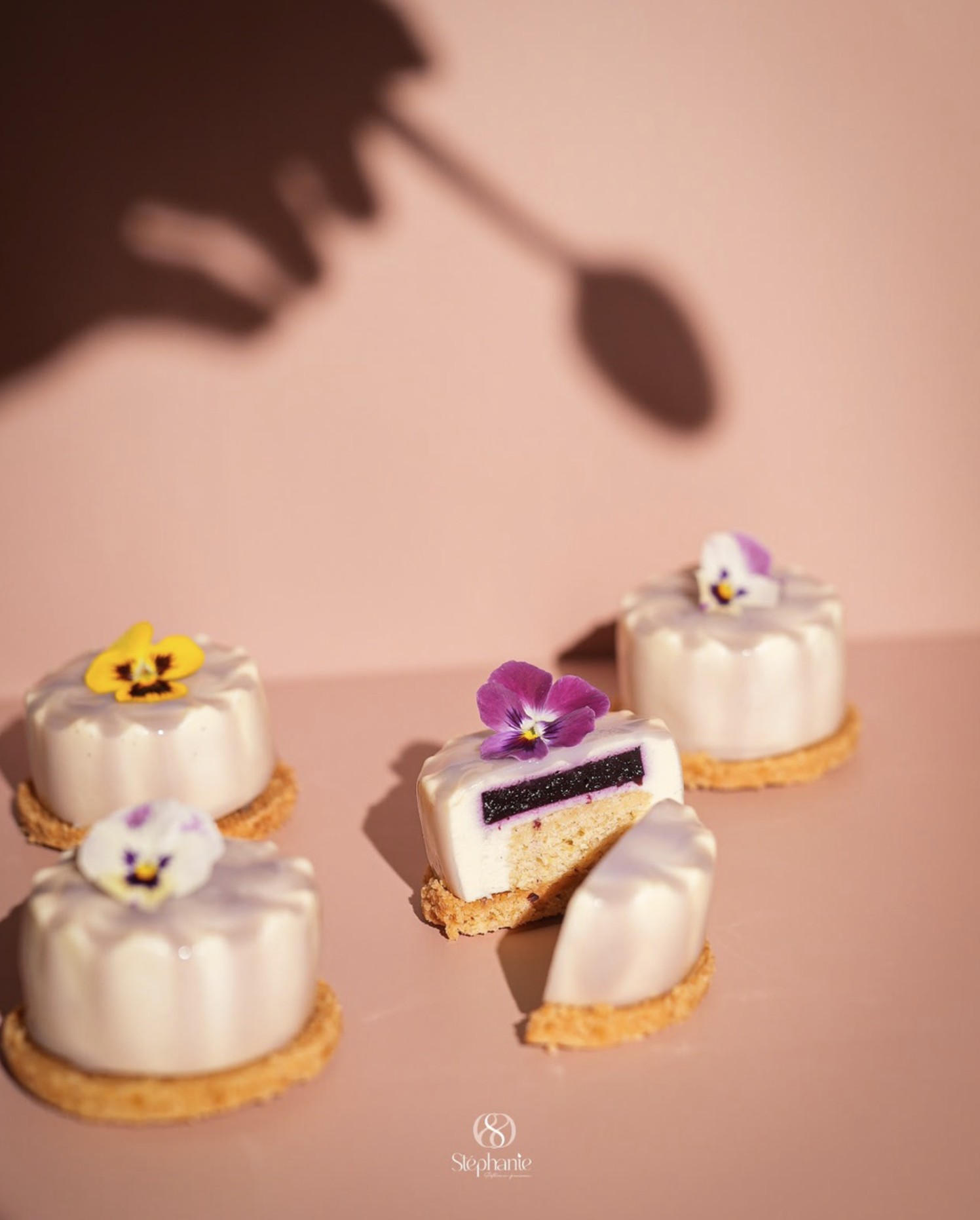 Entremet Myrtilles Citron